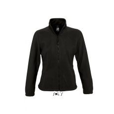 SOL'S Női kabát SOL'S SO54500 Sol'S north Women - Zipped Fleece Jacket -S, Black