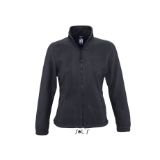SOL'S Női kabát SOL'S SO54500 Sol'S north Women - Zipped Fleece Jacket -S, Charcoal Grey