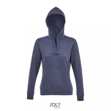 SOL&#039;S Női kapucnis pulóver SOL&#039;S SO03103 Sol&#039;S Spencer Women - Hooded Sweatshirt -L, Heather Denim női pulóver, kardigán