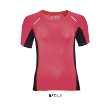 SOL&#039;S Női póló SOL&#039;S SO01415 Sol&#039;S Sydney Women - Short Sleeve Running T-Shirt -XS, Neon Coral női póló