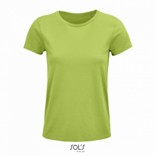 SOL&#039;S Női póló SOL&#039;S SO03581 Sol&#039;S Crusader Women - Round-neck Fitted Jersey T-Shirt -XL, Apple Green női póló