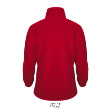SOL&#039;S NORTH cipzáros gyerek polár pulóver SO00589, Red-10A gyerek pulóver, kardigán