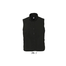 SOL'S NORWAY unisex polár mellény SO51000, Black-L női mellény