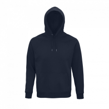 SOL'S organikus unisex kapucnis pulóver SO03568, French Navy-XL női pulóver, kardigán