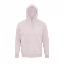 SOL&#039;S organikus unisex kapucnis pulóver SO03568, Pale Pink-XS női pulóver, kardigán
