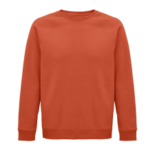 SOL&#039;S organikus unisex környakas pulóver SO03567, Burnt Orange-S női pulóver, kardigán