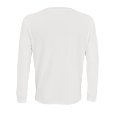 SOL'S PIONEER kereknyakú unisex hosszú ujjú póló SO03982, White-2XL férfi póló