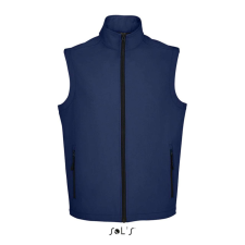 SOL'S RACE cipzáras férfi softshell mellény SO02887, French Navy-S férfi mellény