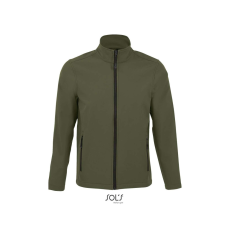 SOL'S RACE férfi softshell dzseki SO01195, Army-L