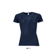 SOL'S raglános Női rövid ujjú sport póló SO01159, French Navy-XL