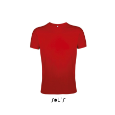 SOL&#039;S REGENT FIT környakas testhez álló férfi póló SO00553, Red-XL férfi póló
