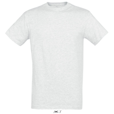 SOL'S REGENT unisex kereknyakú rövid ujjú pamut póló SO11380, Ash-2XL férfi póló
