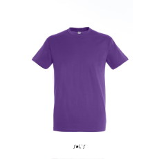 SOL'S REGENT unisex kereknyakú rövid ujjú pamut póló SO11380, Light Purple-S