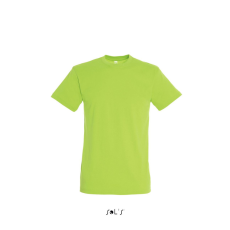 SOL'S REGENT unisex kereknyakú rövid ujjú pamut póló SO11380, Lime-XL