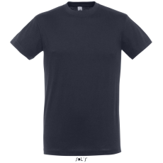 SOL'S REGENT unisex kereknyakú rövid ujjú pamut póló SO11380, Navy-M