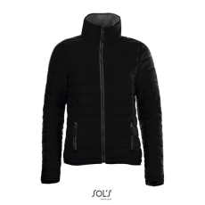 SOL'S RIDE steppelt könnyű Női bélelt dzseki SO01170, Black-L