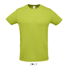 SOL&#039;S rövid ujjú unisex sport póló SO02995, Apple Green-M férfi póló