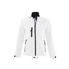 SOL'S ROXY vastag 3 rétegű Női softshell dzseki SO46800, White-2XL