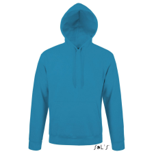 SOL'S SNAKE kapucnis unisex pulóver SO47101, Aqua-S női pulóver, kardigán
