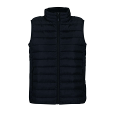 SOL'S STREAM Női oldalzsebes cipzáras steppelt mellény SO04021, Black-2XL