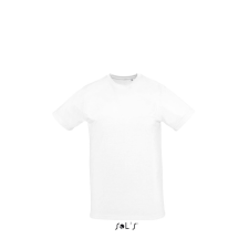 SOL&#039;S SUBLIMA unisex rövid ujjú szublimálható póló SO11775, White-XL férfi póló