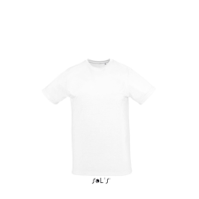 SOL'S SUBLIMA unisex rövid ujjú szublimálható póló SO11775, White-XL férfi póló