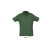 SOL'S SUMMER II rövid ujjú férfi galléros piké pamut póló SO11342, Golf Green-2XL