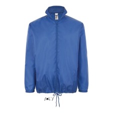 SOL'S széldzseki, gallérba rejtett kapucnival SO01618, Royal Blue-3XL férfi kabát, dzseki