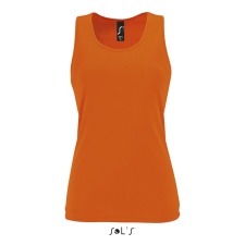 SOL&#039;S ujjatlan Női sport trikó SO02117, Neon Orange-M munkaruha