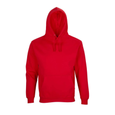 SOL'S unisex kapucnis pulóver SO03815, Bright Red-M női pulóver, kardigán