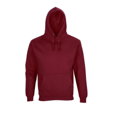 SOL'S unisex kapucnis pulóver SO03815, Burgundy-M