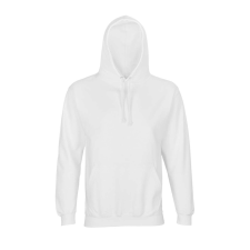 SOL'S unisex kapucnis pulóver SO03815, White-L női pulóver, kardigán