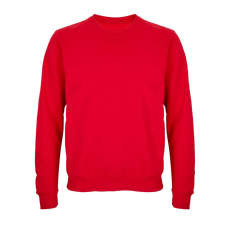 SOL'S unisex környakas pulóver SO03814, Bright Red-2XL