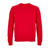 SOL'S unisex környakas pulóver SO03814, Bright Red-L