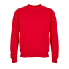 SOL'S unisex környakas pulóver SO03814, Bright Red-XL