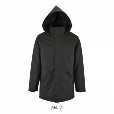 SOL'S Uniszex kabát SOL'S SO02109 Sol'S Robyn - Jacket With padded Lining -2XL, Black
