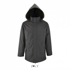 SOL'S Uniszex kabát SOL'S SO02109 Sol'S Robyn - Jacket With padded Lining -S, Charcoal Grey