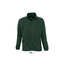 SOL&#039;S Uniszex kabát SOL&#039;S SO55000 Sol&#039;S north Men - Zipped Fleece Jacket -2XL, Fir Green női dzseki, kabát