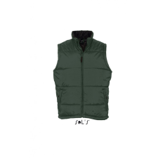 SOL&#039;S Uniszex mellény SOL&#039;S SO44002 Sol&#039;S Warm - Quilted Bodywarmer -S, Forest Green férfi mellény