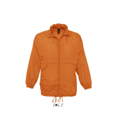 SOL'S vízálló, kapucnis széldzseki SO32000, Orange-XS