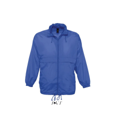 SOL'S vízálló, kapucnis széldzseki SO32000, Royal Blue-XL férfi kabát, dzseki