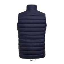 SOL'S WAVE könnyű bélelt férfi steppelt mellény SO01436, Navy-2XL férfi mellény