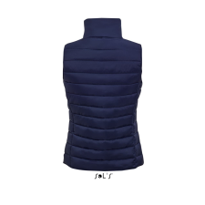 SOL'S WAVE könnyű bélelt Női steppelt mellény SO01437, Navy-S női mellény