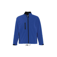  SOL&- 039;S RELAX vastag 3 rétegű férfi softshell dzseki SO46600, Royal Blue-M