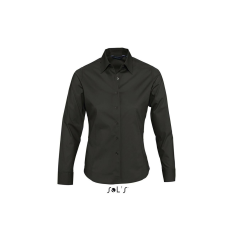  SOL&- 039;S SO17015 SOL&- 039;S EDEN - LONG SLEEVE STRETCH WOMEN&- 039;S SHIRT L