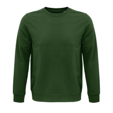 SOL'S Comet - unisex környakú pulóver (bottle green, XL)