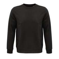 SOL'S Comet - unisex környakú pulóver (deep charcoal grey, 2XL)