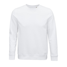 SOL'S Comet - unisex környakú pulóver (white, S)
