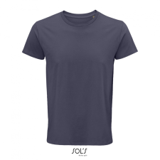 SOL'S Crusader Men - környakas testhezálló jersey póló (mouse grey, XL) munkaruha