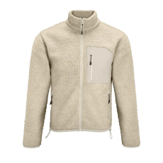 SOL'S Fury - zipzáros pulóver (shear beige/beige, XL)